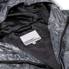 Bsrwave Brushed Dye Hooded Jacket Gray