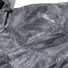 Bsrwave Brushed Dye Hooded Jacket Gray