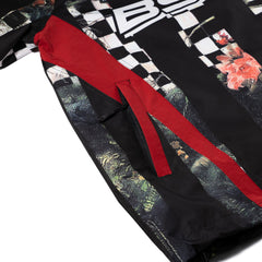 Bsrbt Sporty Pullover Jacket Checkered Bloom