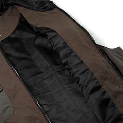 Active Trail Hooded Vest Dark Brown