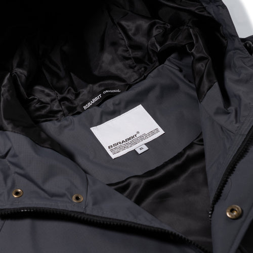 Outlander Hooded Anorak Jacket Charcoal