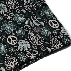 Paisley Peace Jacquard Anorak Jacket Khaki