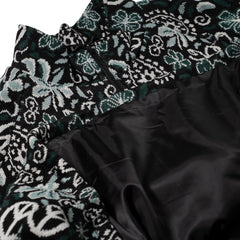 Paisley Peace Jacquard Anorak Jacket Khaki