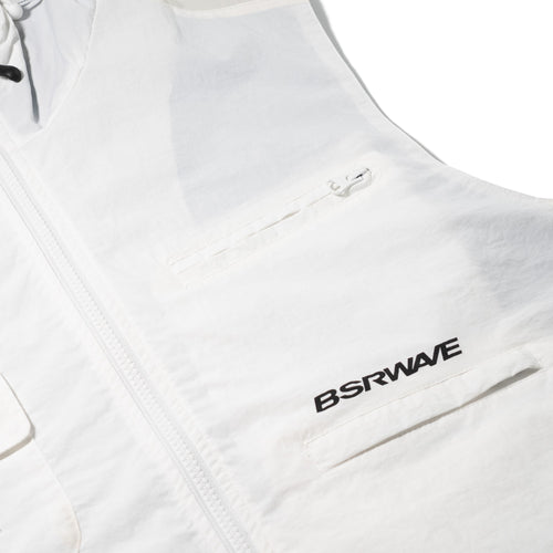 Active Trail Hooded Vest Ivory