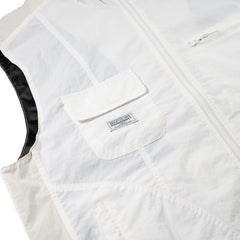 Active Trail Hooded Vest Ivory