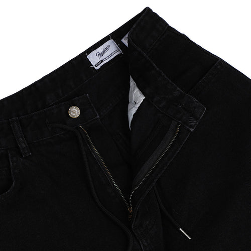 Carpenter Loosefit Denim Pants Black
