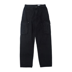 Cargo Loosefit Denim Pants Black