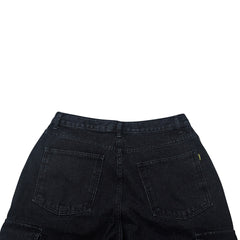 Cargo Loosefit Denim Pants Black