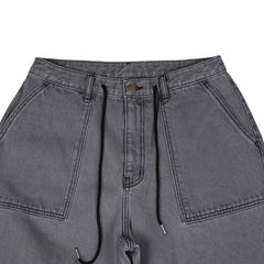 Fatigue Loosefit Denim Pants Gray