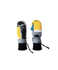 Bsr Zipper Pocket Glove Yellow / Gray