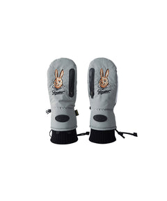Bsr Zipper Pocket Glove Bear Rabbit