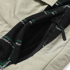 Brt Fleece Hoodie Check Black