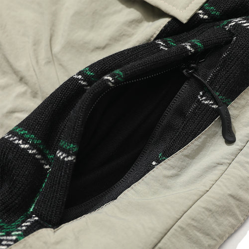 Brt Fleece Hoodie Check Black