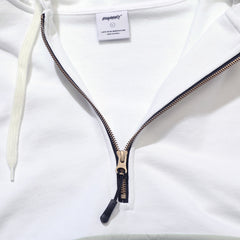 Brt Cotton Hoodie White