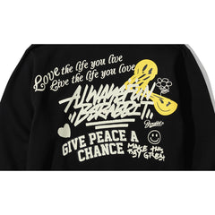 Gpc Smile Big Logo Hoodie Black