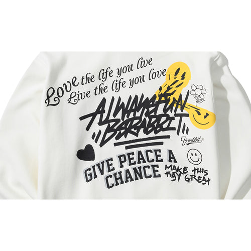 Gpc Smile Big Logo Hoodie White