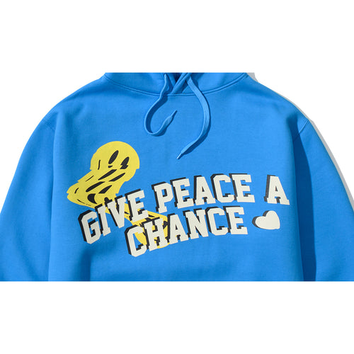 Gpc Smile Big Logo Hoodie Skyblue