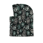 Paisley Jacquard Double String Hoodwarmer Khaki