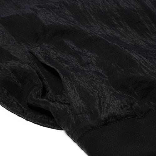 Sheer Bomber Jacket Black