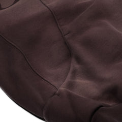 Bsr Washed Zip-Up Hoodie Brown
