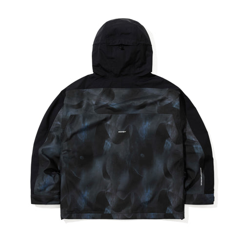 Fusion 3L Seam Sealing Hooded Shell Jacket Black