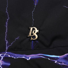 Dsxbr 2Nd Puffer Wellon Jacket Purple Thunder Black