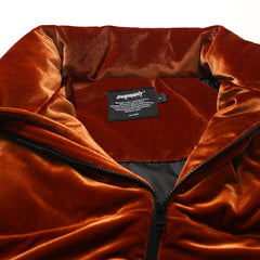 Dsxbr 2Nd Puffer Wellon Jacket Velvet Terracotta