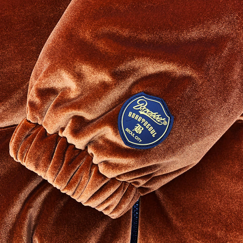 Dsxbr 2Nd Puffer Wellon Jacket Velvet Terracotta