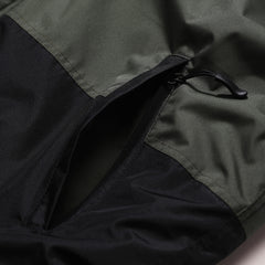 Logo Padding Jumper Beige Green