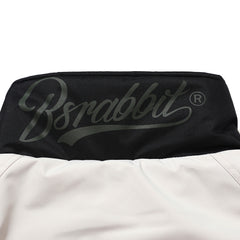 Logo Padding Jumper Beige Green