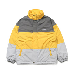Logo Padding Jumper Yellow Gray