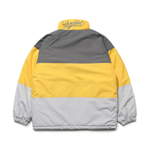 Logo Padding Jumper Yellow Gray
