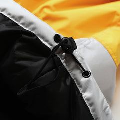 Logo Padding Jumper Yellow Gray