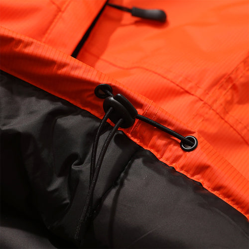 Logo Padding Jumper Orange