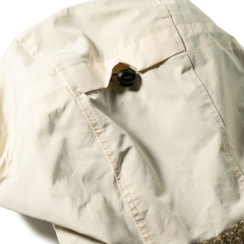 Dsxbs Classic Wool Hooded Jacket Khaki Check