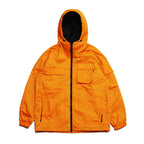 Light Pocket Hooded Jacket Orange