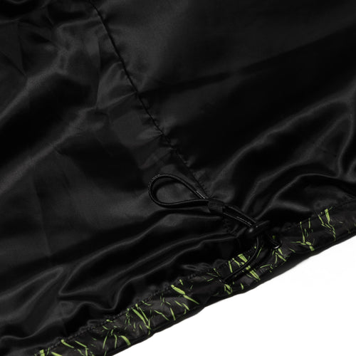 Dsxbs Black Shadow Hooded Jacket Black Green