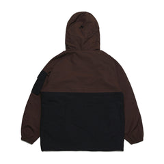 Light Pocket Hooded Jacket Chocolate / Black