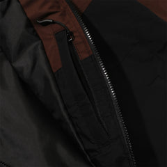 Light Pocket Hooded Jacket Chocolate / Black
