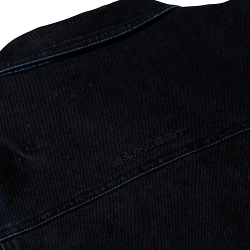 Dsxbs Wax Real Denim Wide Work Jacket Worn Midnight Denim