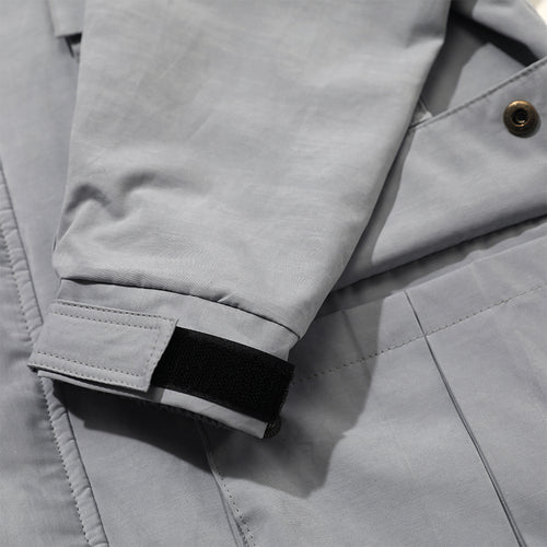 4Cargo Pocket Hooded Jacket Peach Sky