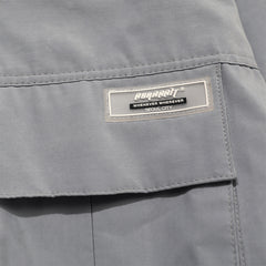 4Cargo Pocket Hooded Jacket Peach Sky