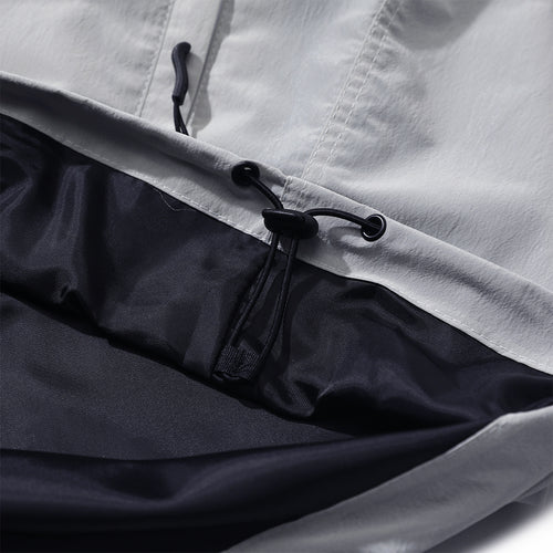 4Cargo Pocket Hooded Jacket Peach Sky