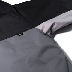 Dual Tone 4.4oz Insulated Hooded Jacket Charcoal