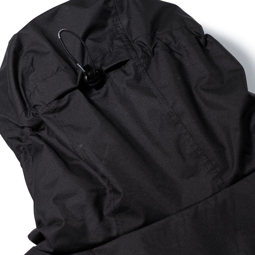 Dual Tone 4.4oz Insulated Hooded Jacket Charcoal