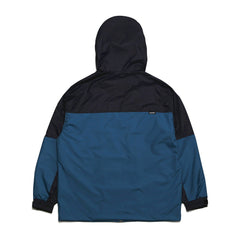 Mmm Windbreaker Hooded Jacket Peacock Blue