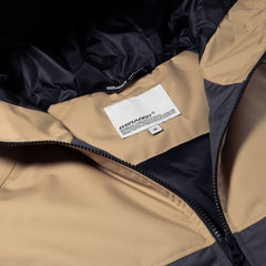 Dual Tone 4.4oz Insulated Hooded Jacket Dark Khaki