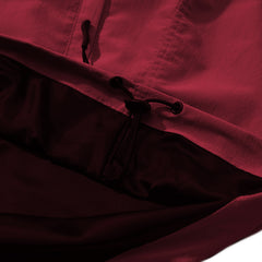 Mmm Windbreaker Hooded Jacket Burgundy