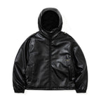 Simply Clean Fit 3oz Insulated Hooded Jacket Black
