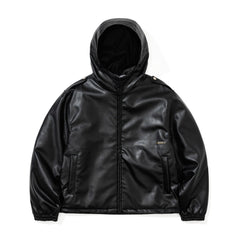 Simply Clean Fit 3oz Insulated Hooded Jacket Black